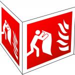 Luminiscējoša panorāmas NORĀDE Ugunsdzēsības pārklājs