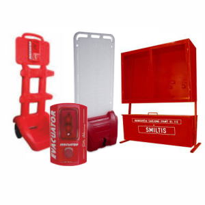 Ugunsdzēsības stendi un aprīkojums