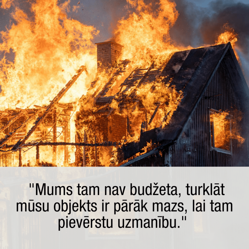 Ugunsdrošības audits ar / bez instrukcijas