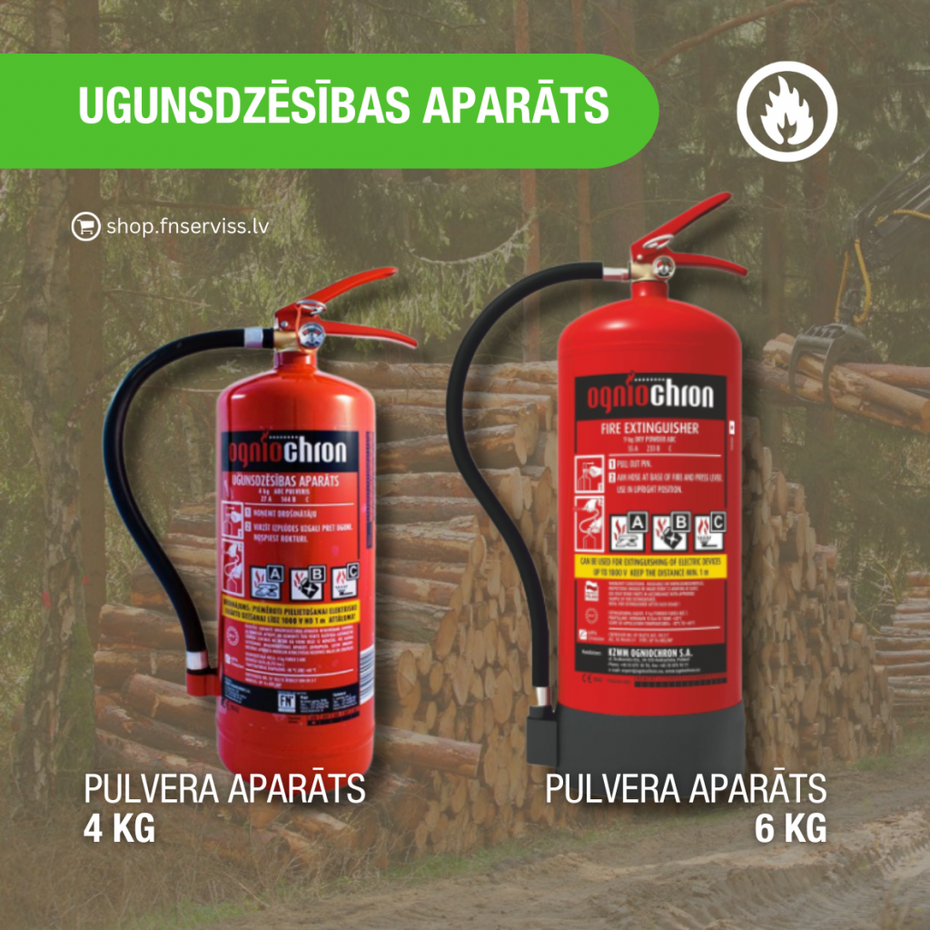 Ugunsdzēsības aparāti FN-SERVISS