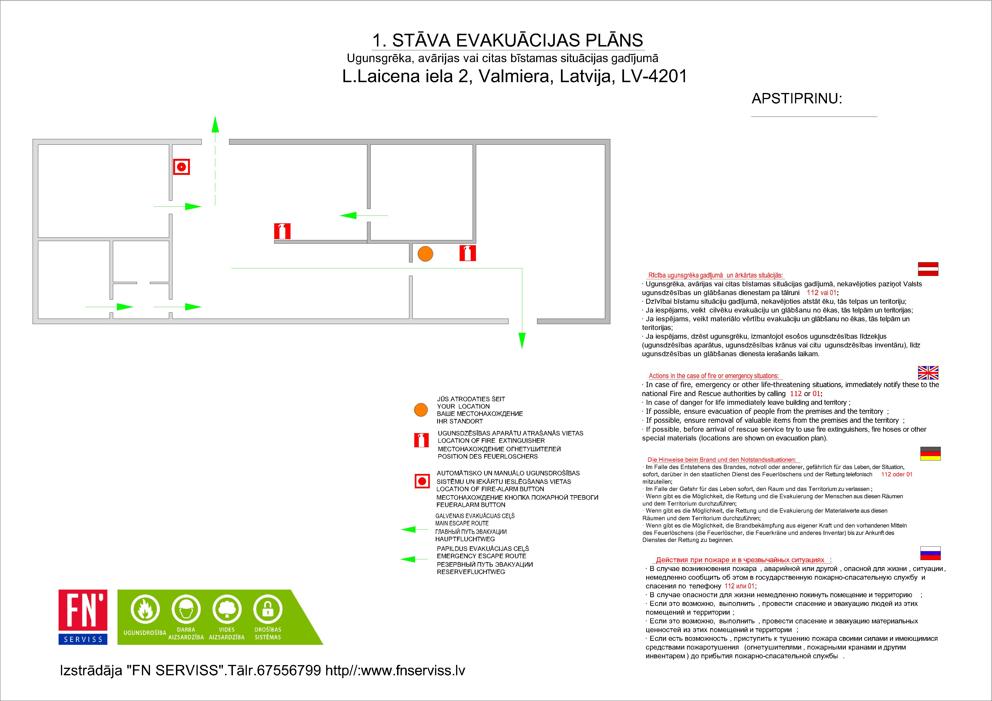 Evakuācijas plānu izstrāde un nepieciešamība