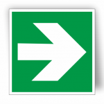 Luminiscējoša uzlīme, zīme 